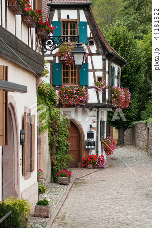 traditional architecture in the alsatian village 44181322