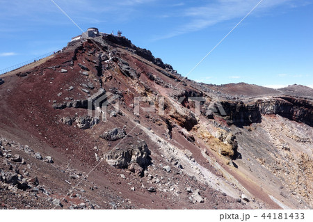 富士山頂の剣ヶ峰の旧富士測候所 富士山頂の剣ヶ峰の旧富士測候所 44181433