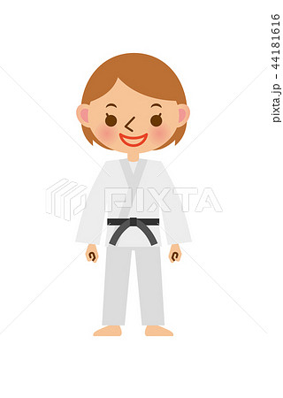 柔道 空手 女性 柔道 空手 女性 44181616