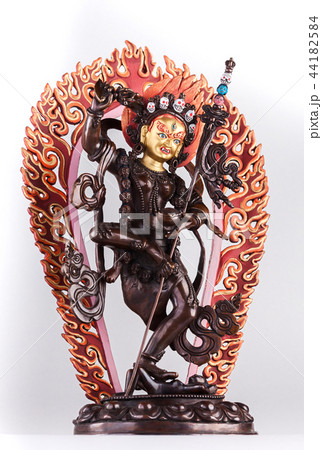 Red Tara in Vajrayogini's a knife cutting attach. 44182584