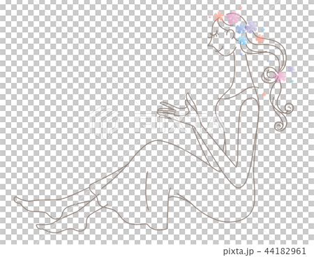 Woman image illustration 44182961