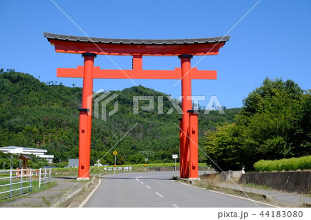 生島足島神社 大鳥居 生島足島神社 大鳥居 44183080