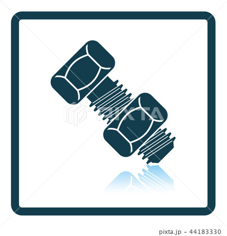 Icon of bolt and nut 44183330