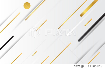 Abstract gold geometric vector background 44185045