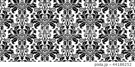 Wallpaper in the style of Baroque. Seamless vector 44186252