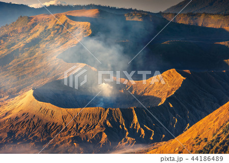 Landscape of Bromo volcanoes in Indonesia Landscape of Bromo volcanoes in Indonesia 44186489