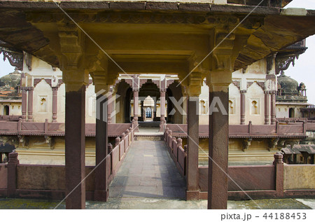 Interior view of Datia Palace Madhya Pradesh India Interior view of Datia Palace Madhya Pradesh India 44188453
