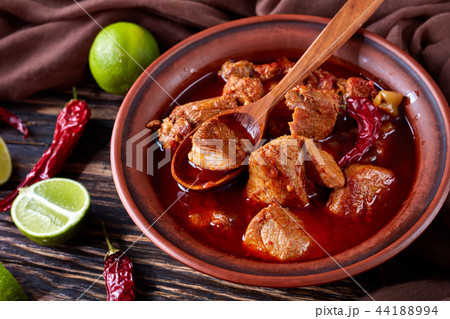 hot Pork Stew or Carne Adobada 44188994