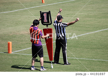 アメリカンフットボール　審判 44191697