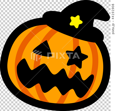 ハロウィン かぼちゃ おばけのイラスト素材