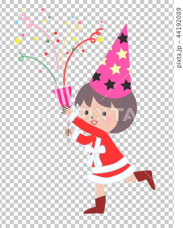 クリスマス　女の子 44192089