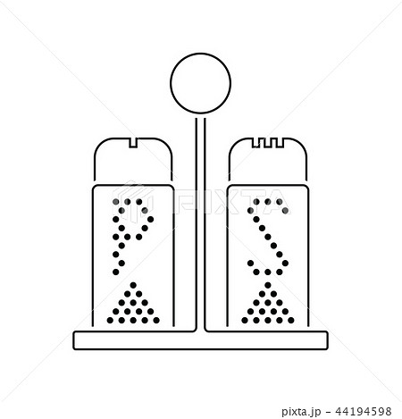 Pepper And Salt Iconのイラスト素材