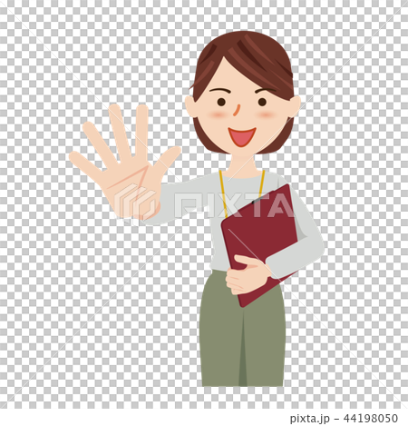 Business Woman Casual Office Casual Staff 44198050