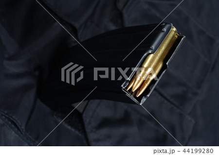 M-16 30rd magazine with ammo on black uniform 44199280