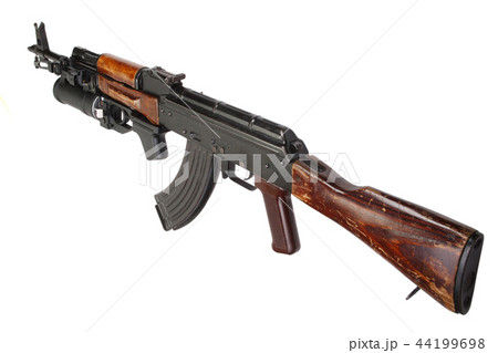 Kalashnikov AK 47 with 40mm GP-25 grenade launcher 44199698