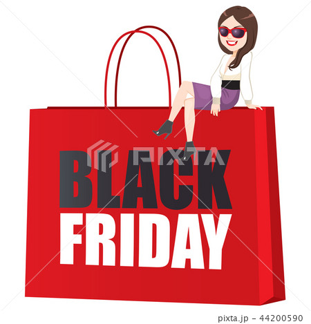 Red Black Friday Bag Red Black Friday Bag 44200590