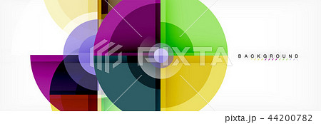 Circle abstract background 44200782