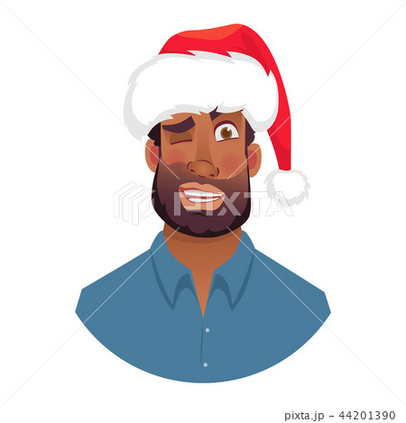 portrait of african man in hat 44201390