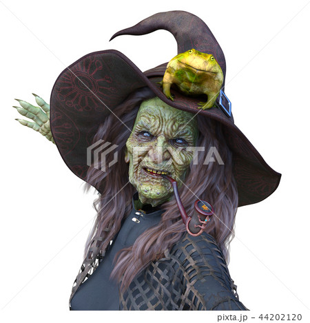 魔女のイラスト素材 4421