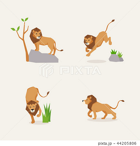 Animal Icons Collection Vector Illustration 036のイラスト素材