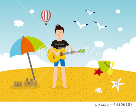 Summer concept illustration 15 44206187