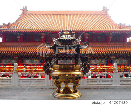 View of Wenwu Temple, Sun Moon Lake, Taiwan View of Wenwu Temple, Sun Moon Lake, Taiwan 44207480