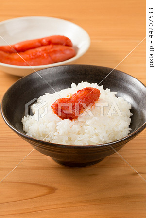 明太子と丼ごはん 44207533