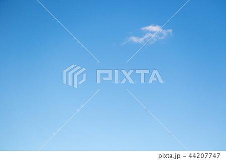 浮浪雲-4・造形的な雲一つ、大空を楽しんでいるようだった。 44207747