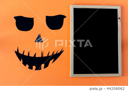 Halloween concept with chalkboard 44208062