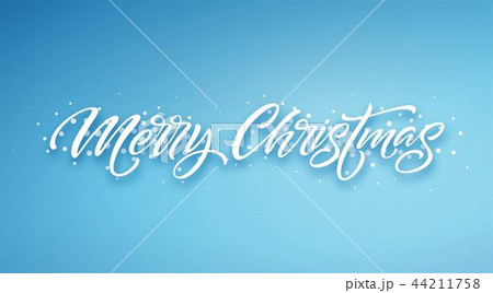 Christmas framed hand drawn lettering Christmas framed hand drawn lettering 44211758