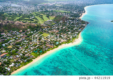 《ハワイ》ラニカイビーチ・オアフ島《航空写真》 《ハワイ》ラニカイビーチ・オアフ島《航空写真》 44211919