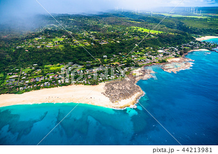 《ハワイ》オアフ島・ノースショア《航空写真》 《ハワイ》オアフ島・ノースショア《航空写真》 44213981
