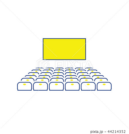 Cinema auditorium icon 44214352