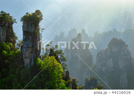 Zhangjiajie mountains, China Zhangjiajie mountains, China 44216016