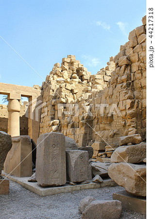 Ancient ruins of Karnak Temple, Luxor, Egypt 44217318