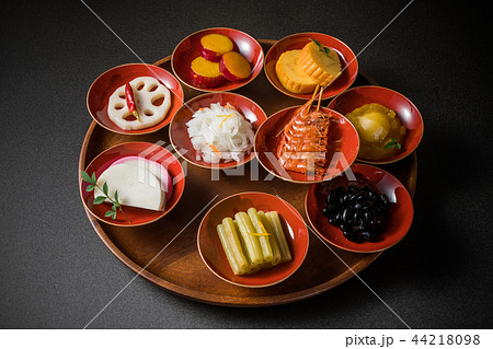 おせちの具材 和食 New Year cuisine Japanese おせちの具材 和食 New Year cuisine Japanese 44218098