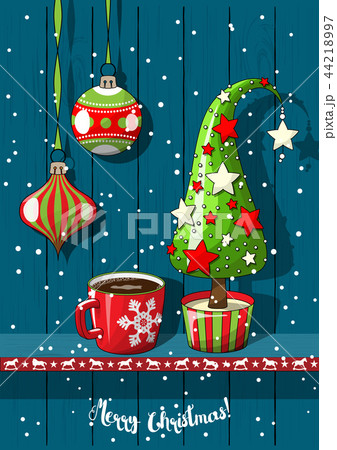 Holidays motive, Christmas decorations with 44218997