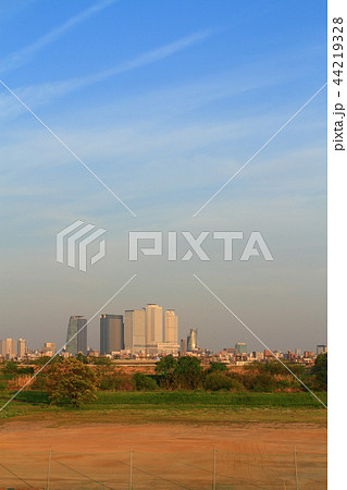 春の名古屋市 都市風景 春の名古屋市 都市風景 44219328