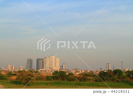 春の名古屋市 都市風景 春の名古屋市 都市風景 44219331