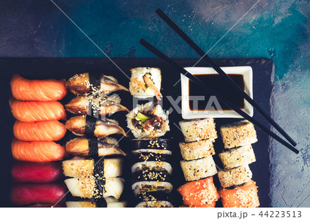 Japanese sushi dish 44223513
