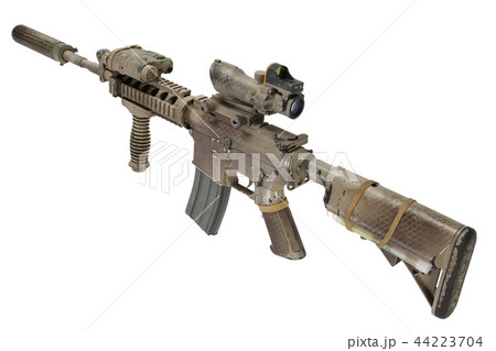 M4 with suppressor - special forces rifle M4 with suppressor - special forces rifle 44223704