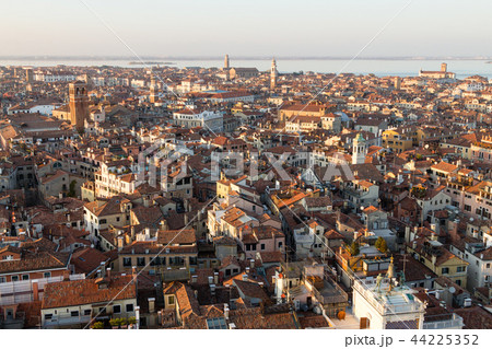 Aerial view of Venice at dawn, Italy Aerial view of Venice at dawn, Italy 44225352