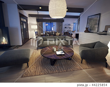Modern living room Modern living room 44225854