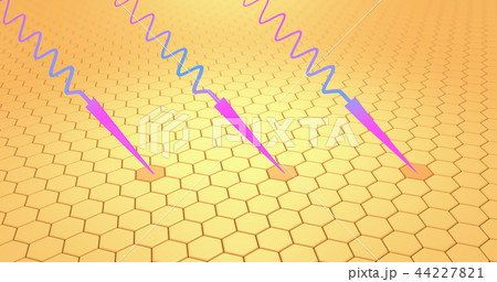 arrow shaped ultra violet rays entering skin cells arrow shaped ultra violet rays entering skin cells 44227821