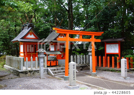 熊野三山　熊野速玉大社 末社・鑰宮　手力男神社 ＆ 八咫烏神社 （ 和歌山県 新宮市 ） 44228605
