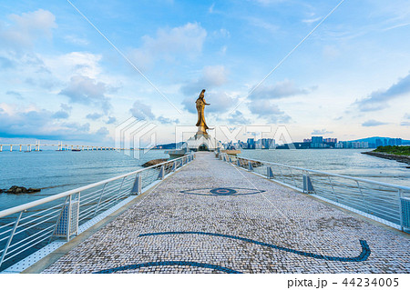 Kun iam statue landmark in macau city Kun iam statue landmark in macau city 44234005