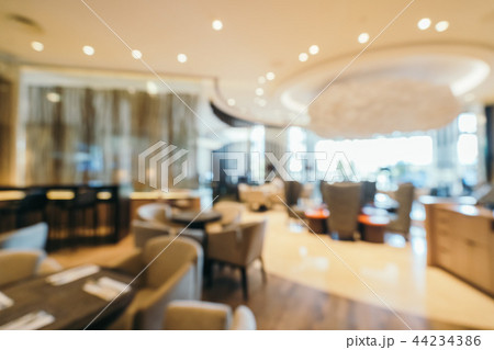 Abstract blur and defocused hotel lobby interior 44234386