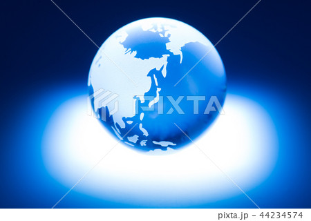青く輝く地球 青く輝く地球 44234574