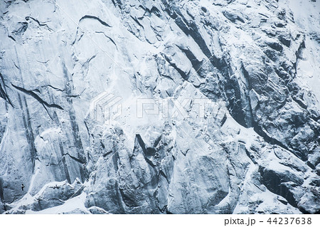 Close-up texture snow mountain Close-up texture snow mountain 44237638