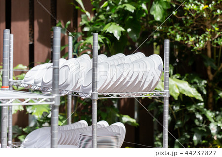 clean food dish dried and sterilize with sun uv 44237827